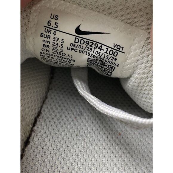 Nike Women's Downshifter White/Platinum 12 Running Shoes DD9294-100 Size 6.5 - Picture 9 of 9